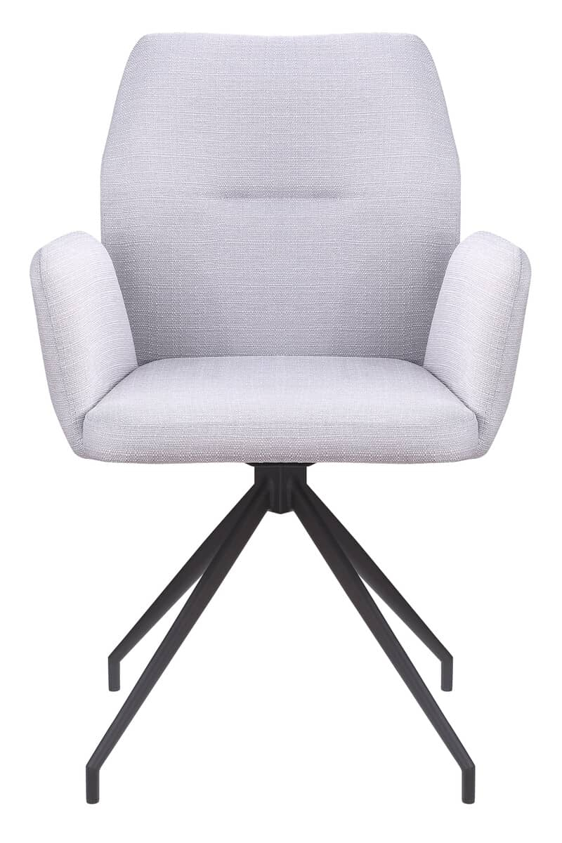 Kėdė SF534, šviesiai pilka, 59x58x88 cm