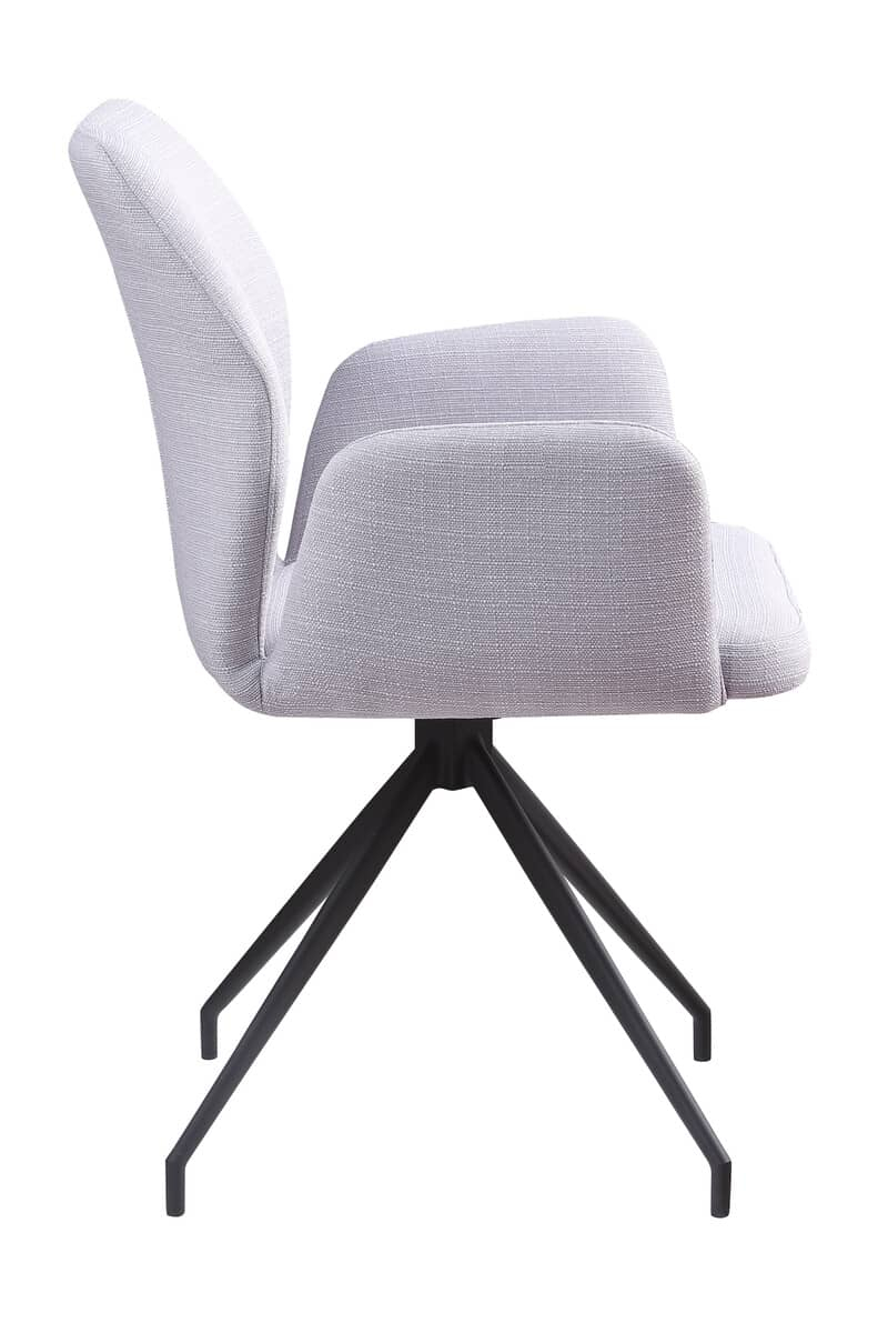 Kėdė SF534, šviesiai pilka, 59x58x88 cm