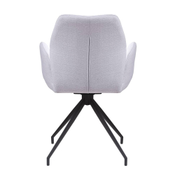 Kėdė SF534, šviesiai pilka, 59x58x88 cm