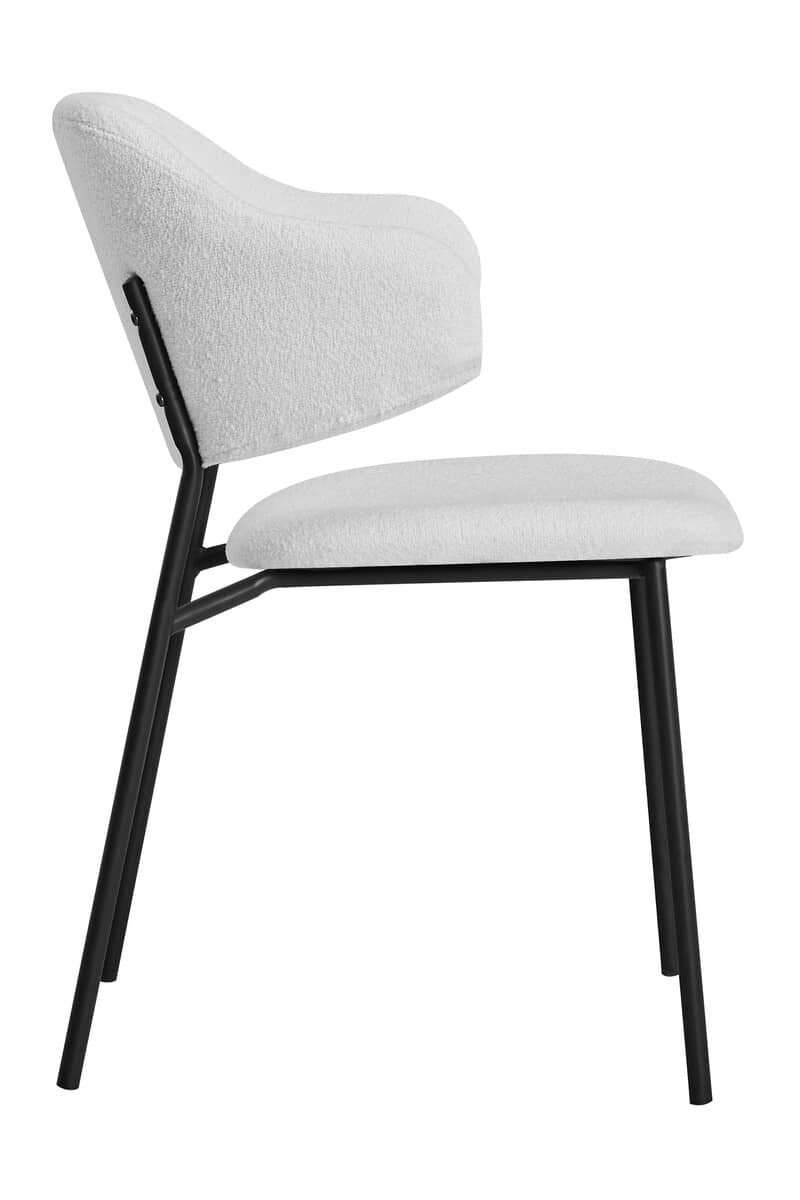 Kėdė SF602, balta, 54x59x83 cm