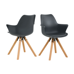 Kėdė SF978, pilka, 58x61x84 cm