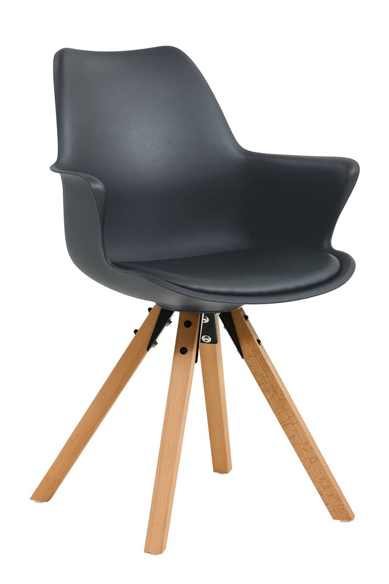 Kėdė SF978, pilka, 58x61x84 cm