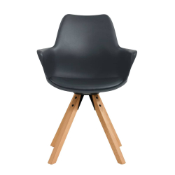 Kėdė SF978, pilka, 58x61x84 cm