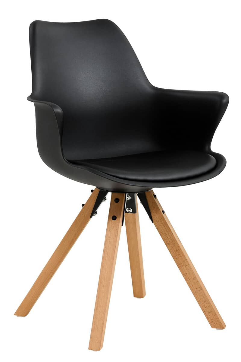 Kėdė SF978, juoda, 58x61x84 cm