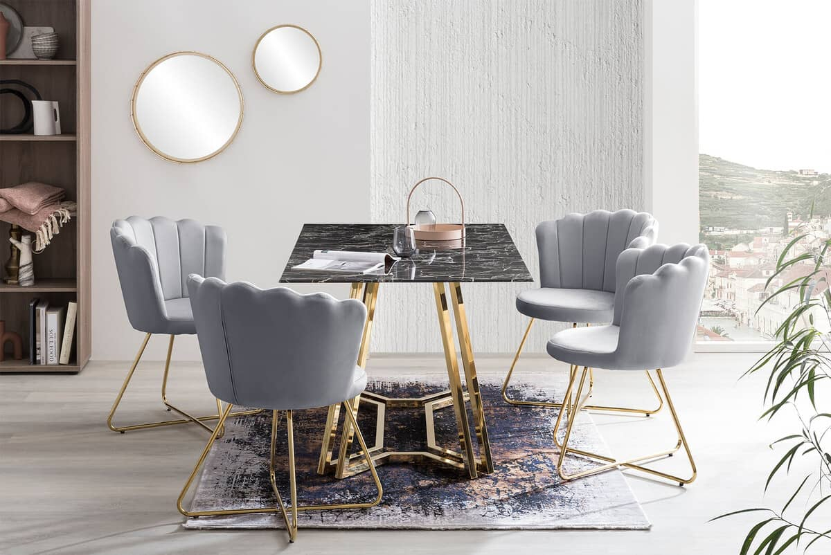 Kėdė SF227, pilka, 69x66x85 cm