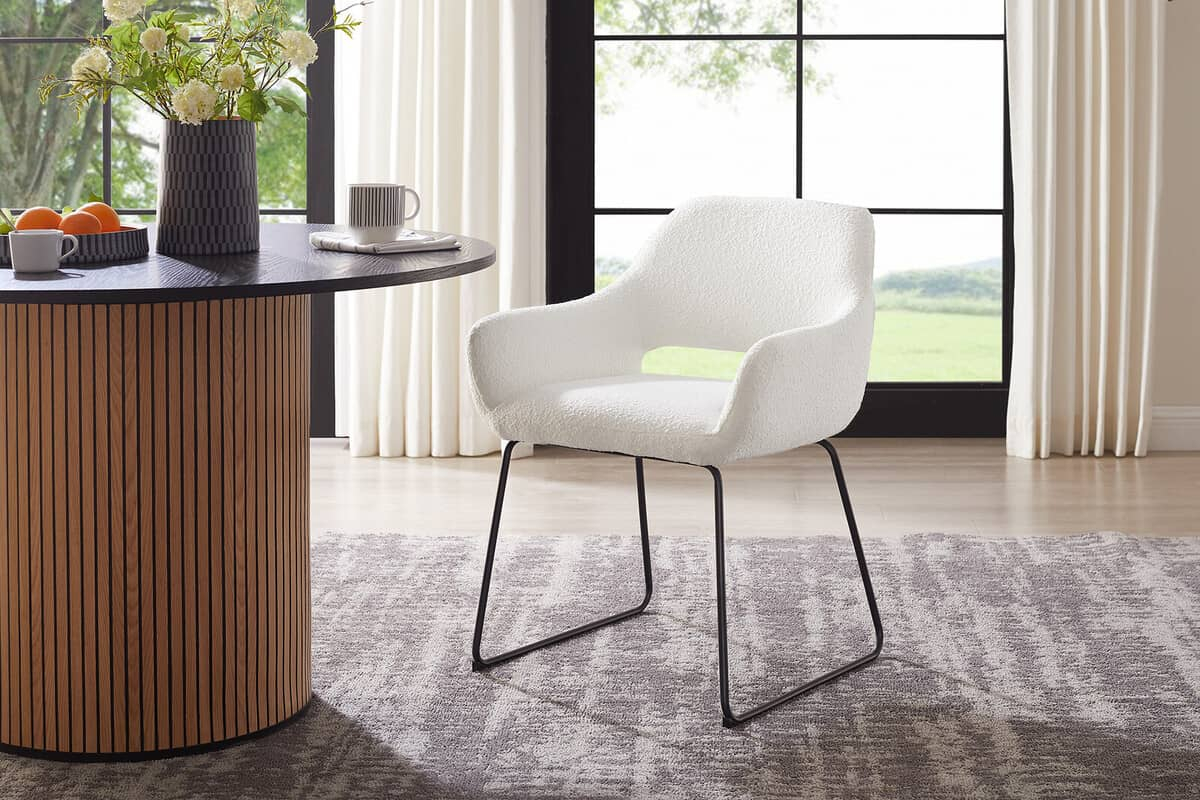 Kėdė SF531, balta, 63x59x83 cm