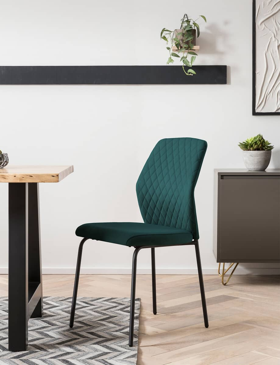 Kėdė SF350, žalia, 47x57x92 cm