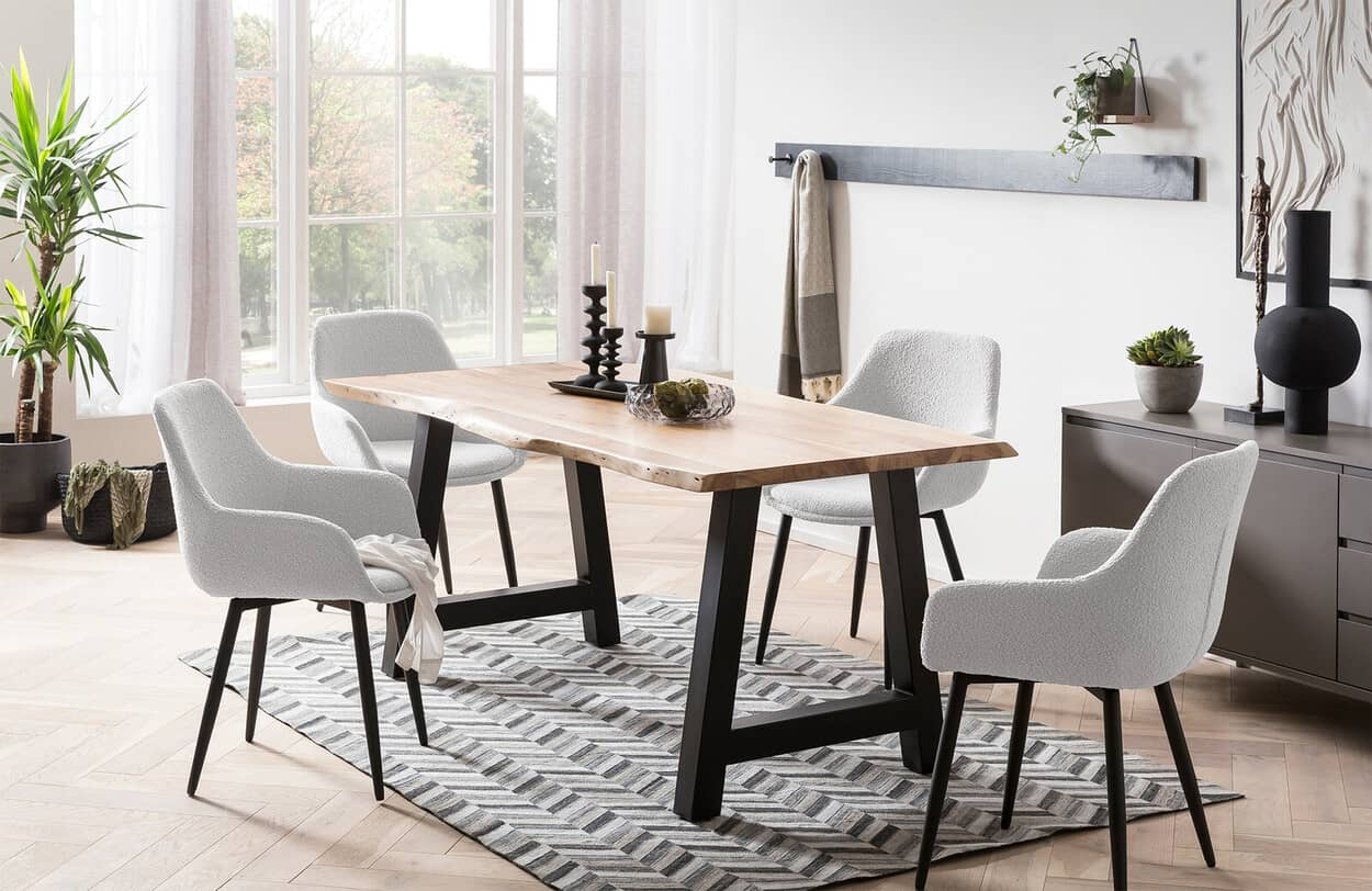 Kėdė SF404, balta, 64x59x86 cm