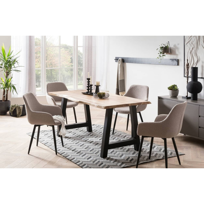 Kėdė SF404, taupe, 64x59x86 cm