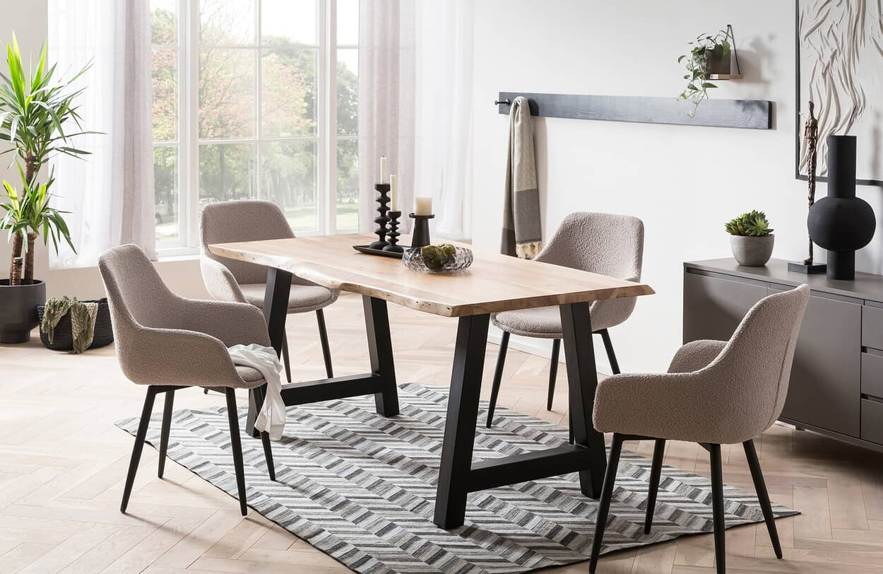 Kėdė SF404, taupe, 64x59x86 cm