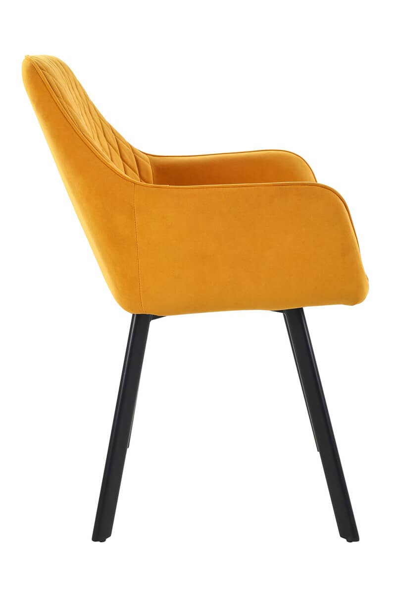 Kėdė SF197, geltona, 61x68x82 cm