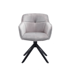 Kėdė SF289, šviesiai pilka, 59x60x83 cm