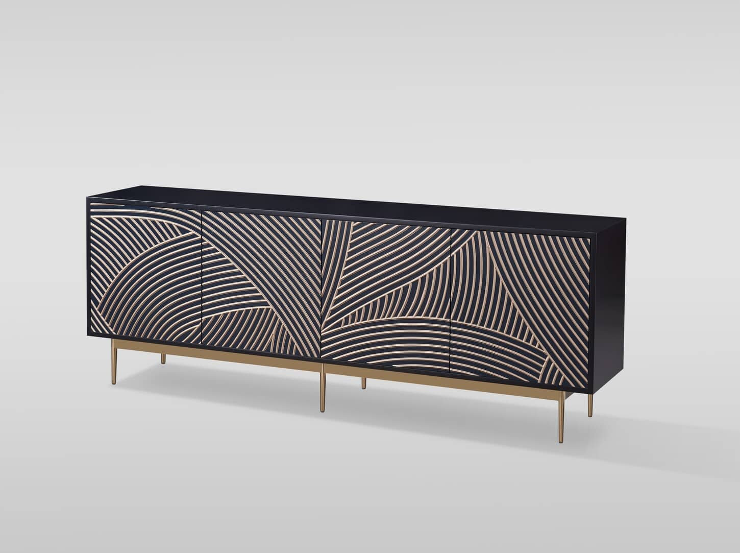 TV spintelė STILI, 200x40x72 cm