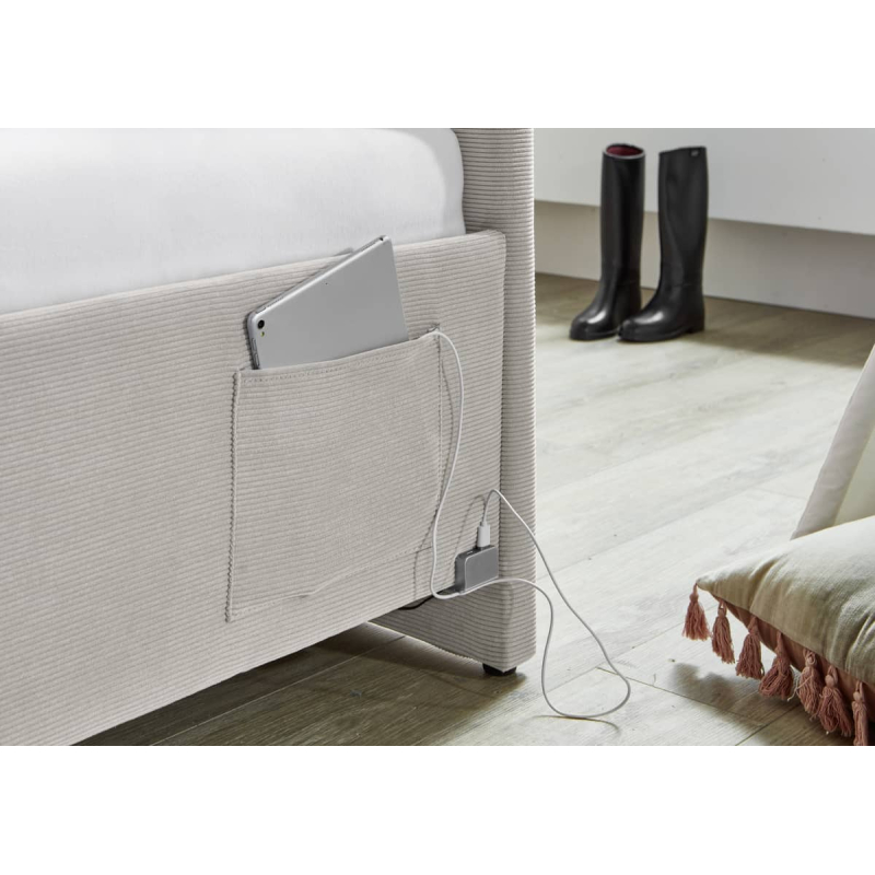 Lova 90/120/140 cm COOL su sienele