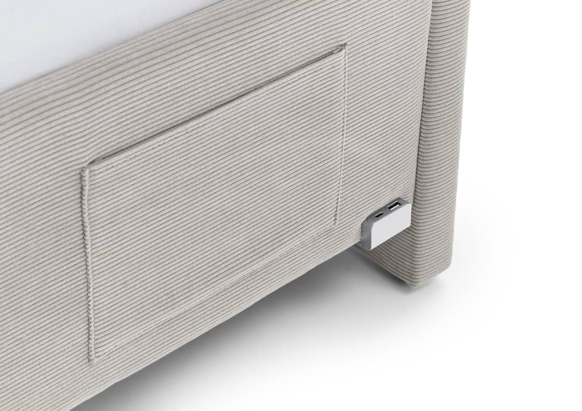 Lova 90/120/140 cm COOL su sienele