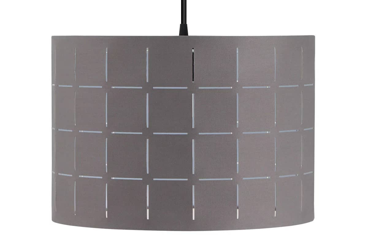 Pakabinamas šviestuvas LORA, pilkas, 36x36x36 cm