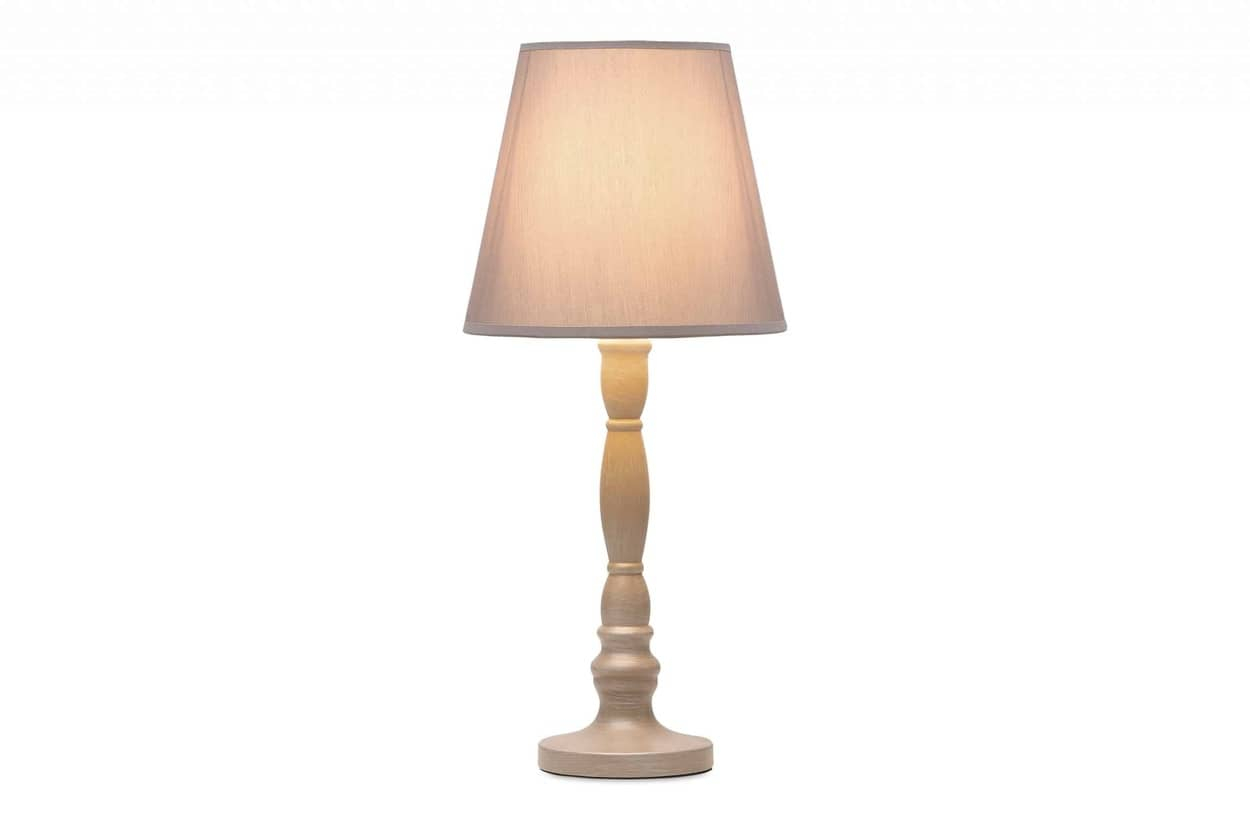 Stalinis šviestuvas GITA, smėlio, 18x18x42 cm