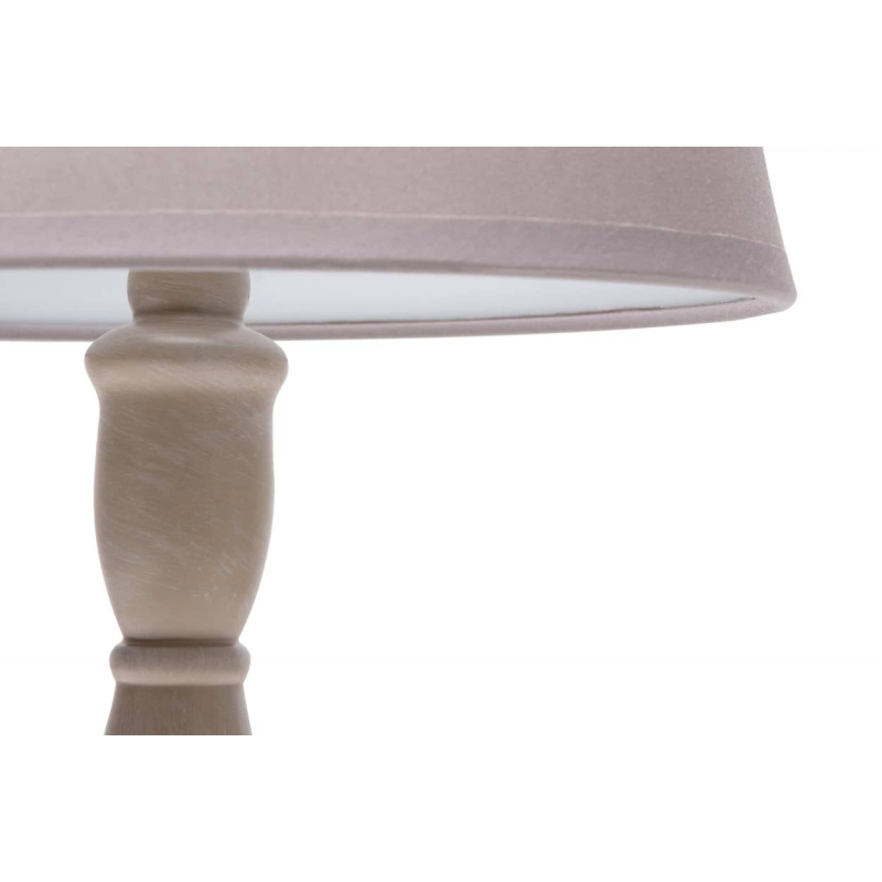 Stalinis šviestuvas GITA, smėlio, 18x18x42 cm