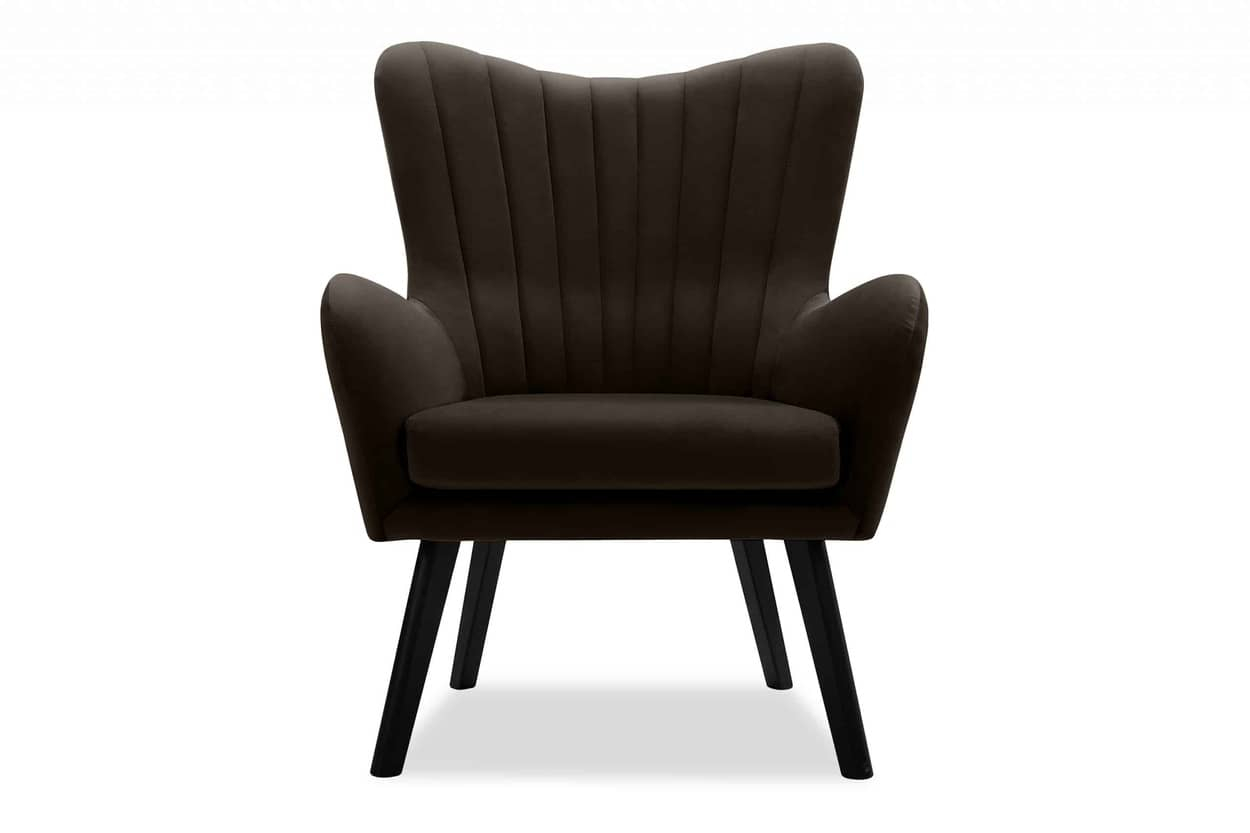 Fotelis GADO, rudas, 76x78x100 cm