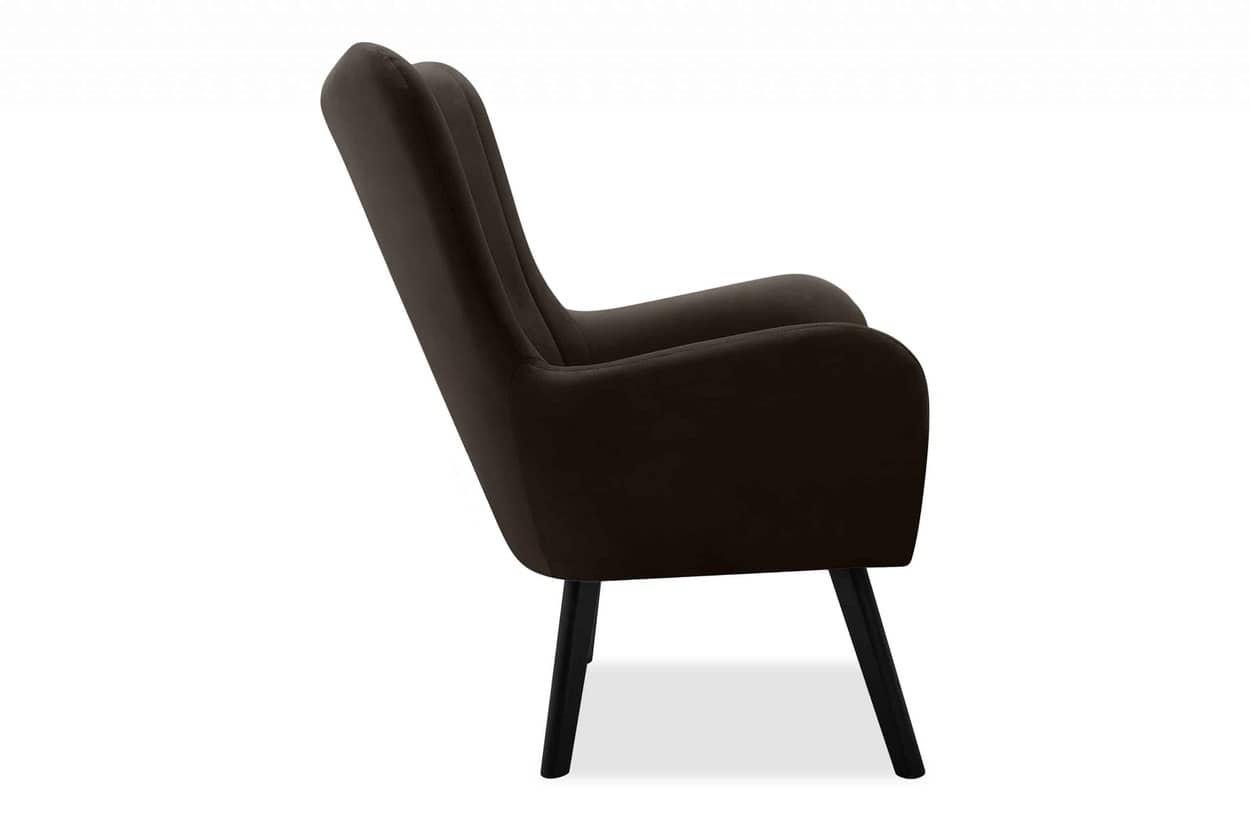 Fotelis GADO, rudas, 76x78x100 cm