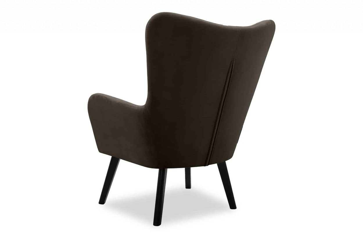 Fotelis GADO, rudas, 76x78x100 cm