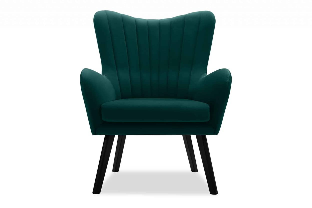 Fotelis GADO, jūros mėlynas, 76x78x100 cm