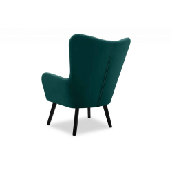 Fotelis GADO, jūros mėlynas, 76x78x100 cm