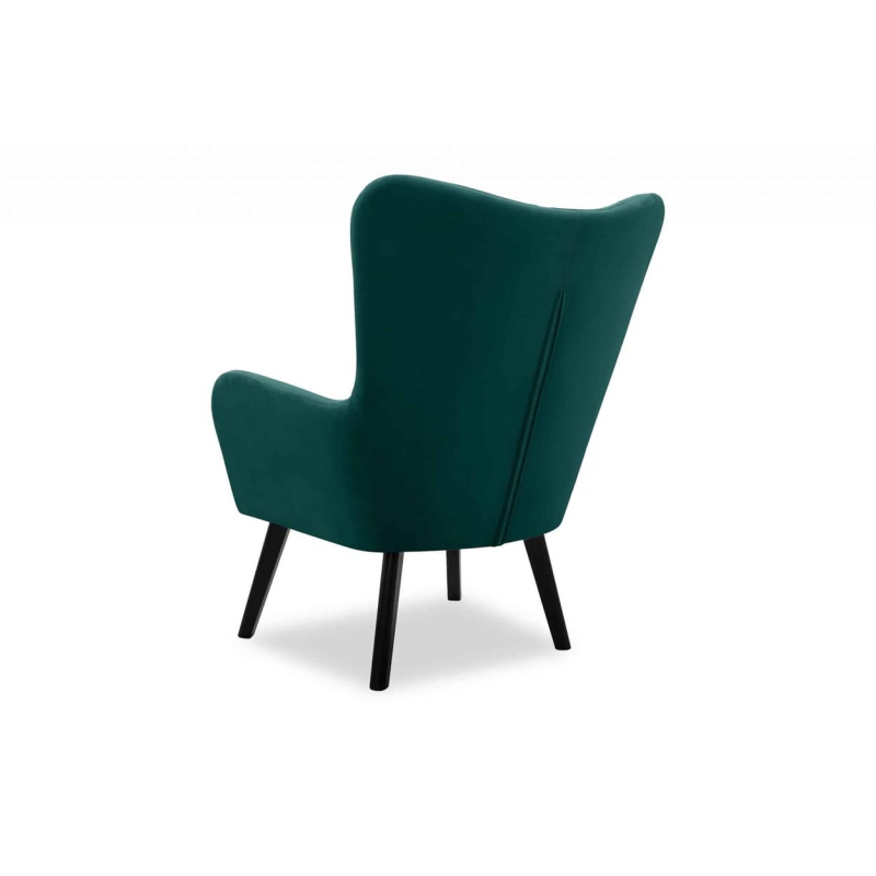 Fotelis GADO, jūros mėlynas, 76x78x100 cm