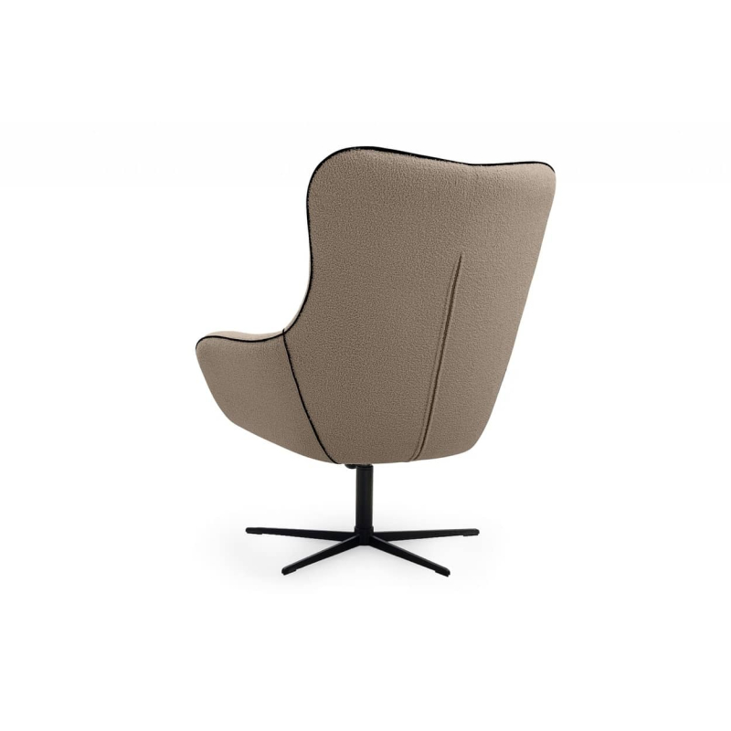 Biuro kėdė QUARO, ruda, 88x88x110 cm.