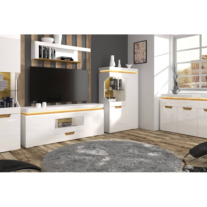 TV spintelė TECO, 160x38x72 cm