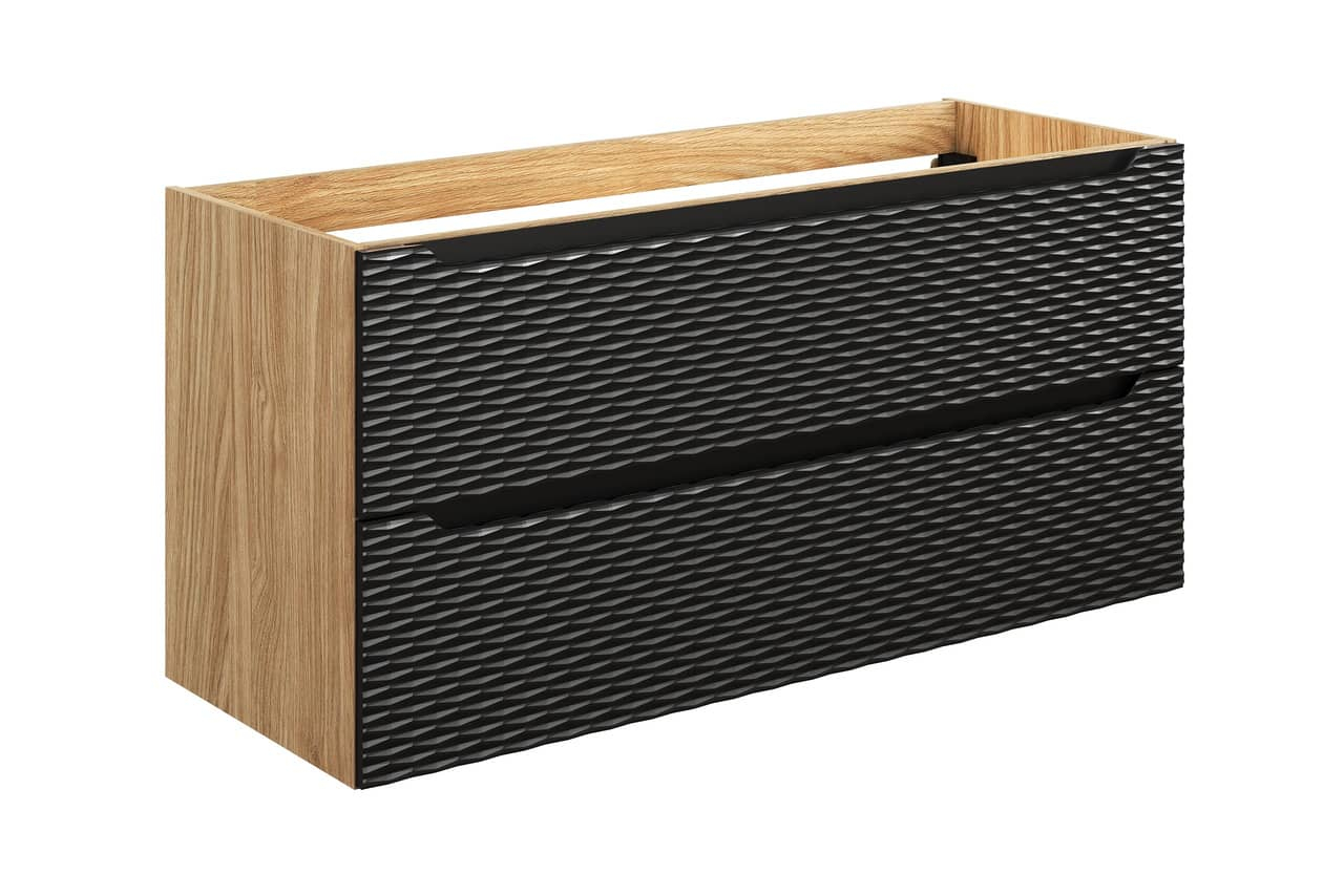 Pakabinama vonios spintelė su praustuvu 812 OCEAN NERO