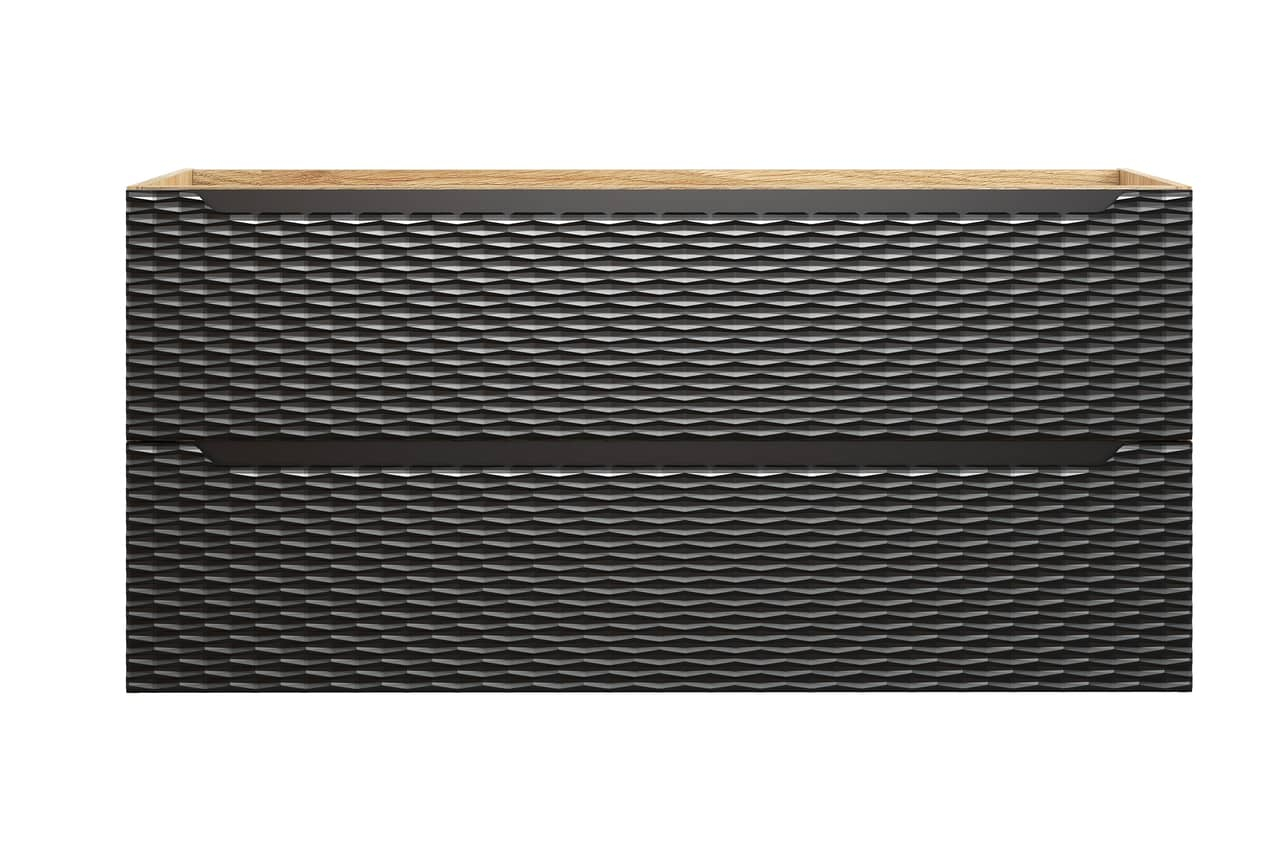 Pakabinama vonios spintelė su praustuvu 812 OCEAN NERO