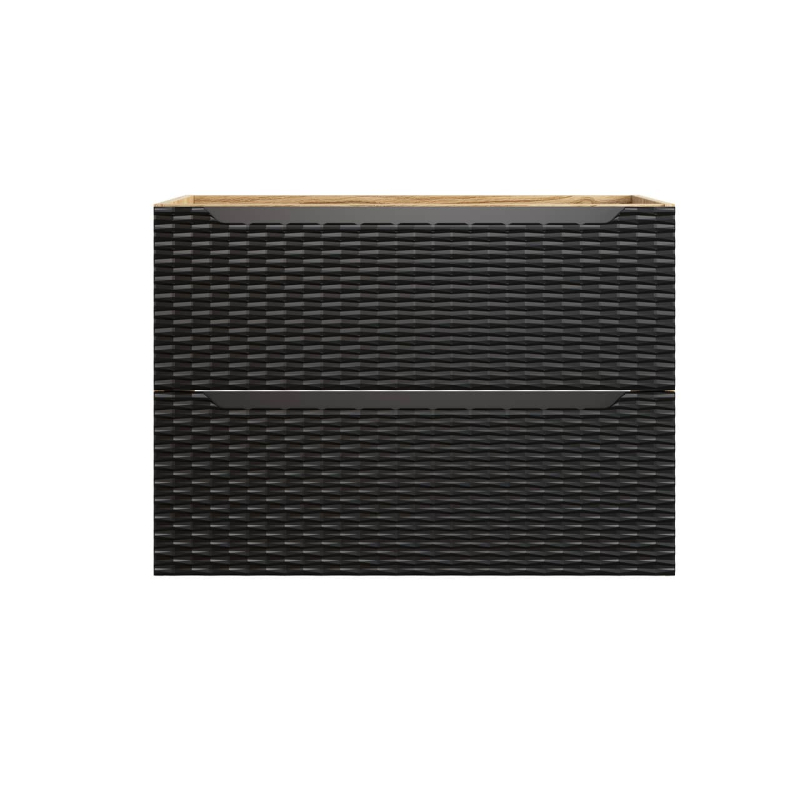 Pakabinama vonios spintelė su praustuvu 828 OCEAN NERO