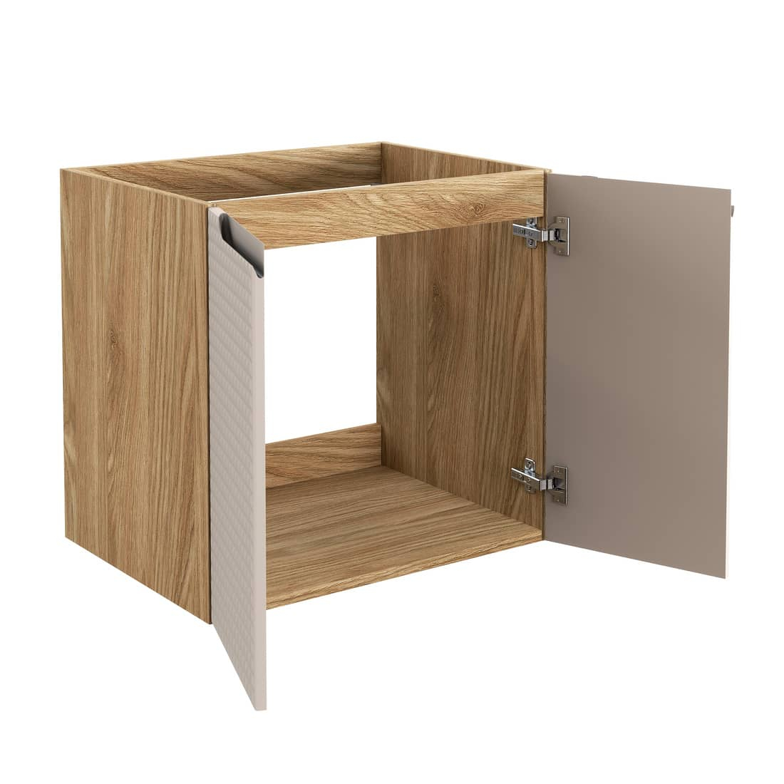 Pakabinama vonios spintelė su praustuvu 826D LUXOR BEIGE