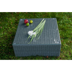 Lauko staliukas 001 GRAY - 70x70 cm