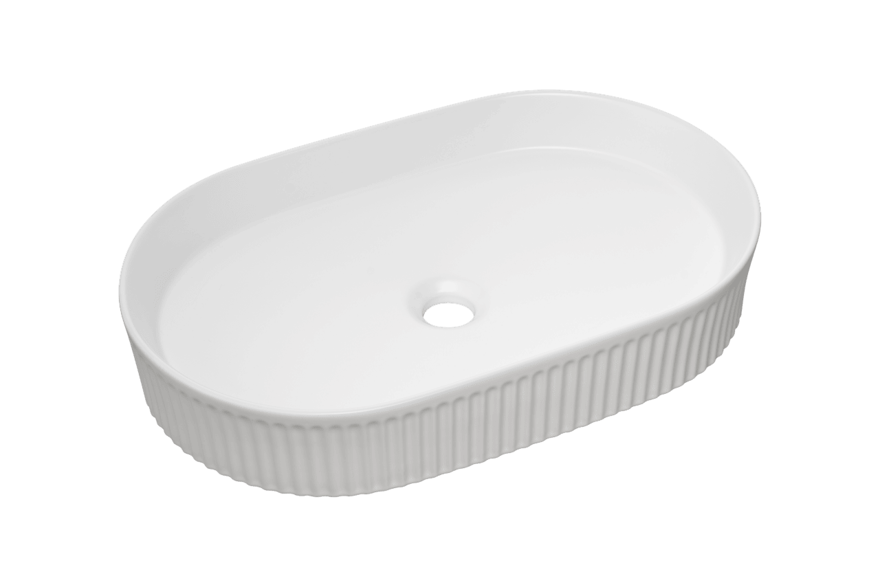 Pastatomas praustuvas BEY 3, baltas, 56x36x11 cm