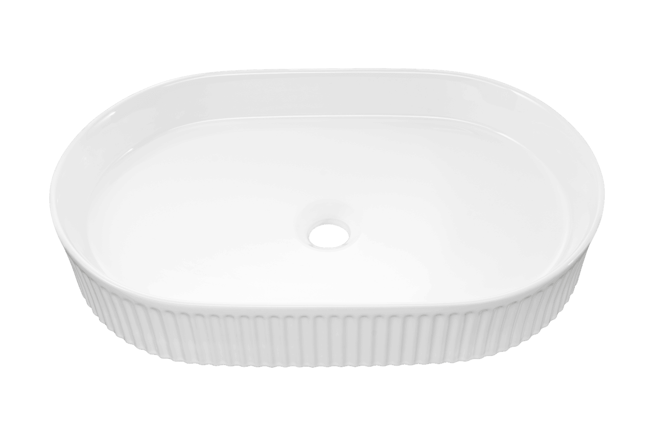 Pastatomas praustuvas BEY 3, baltas, 56x36x11 cm