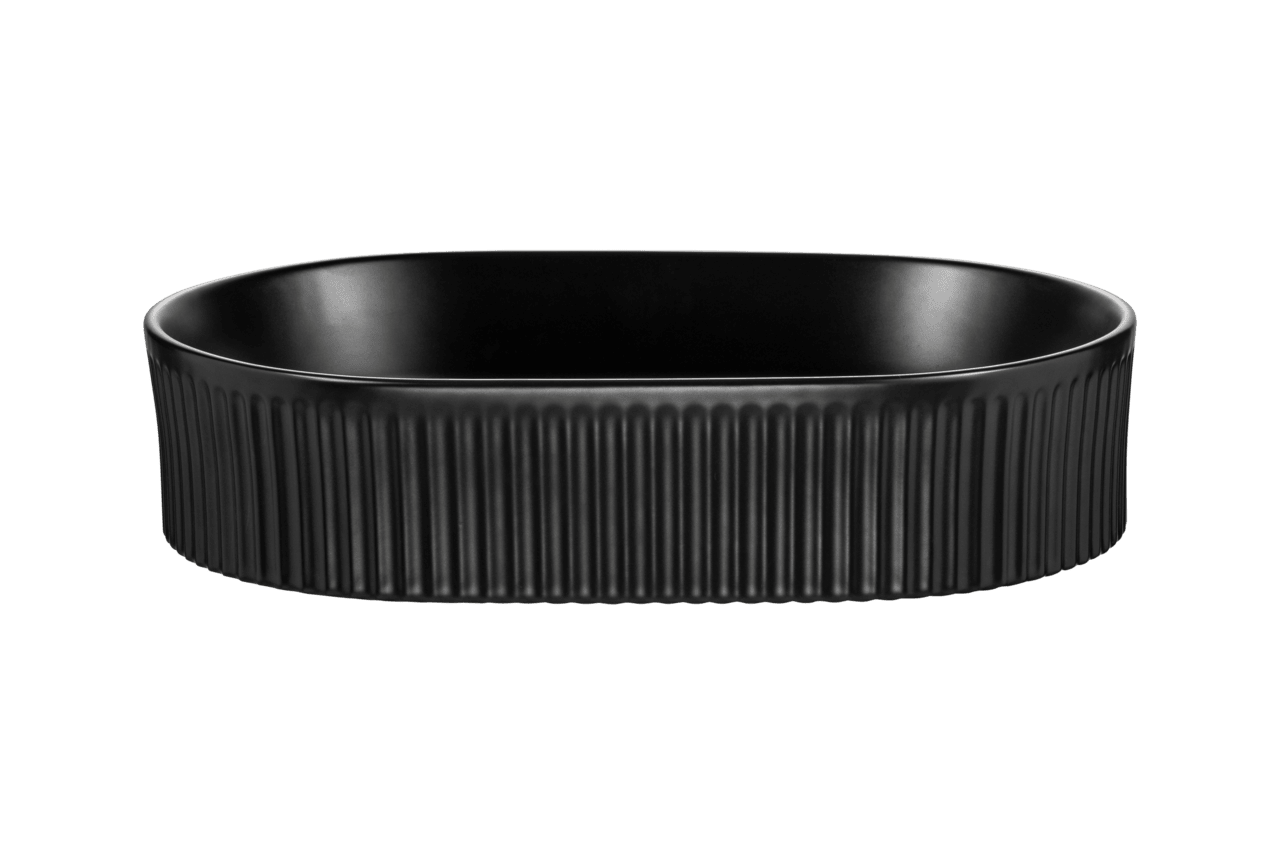 Pastatomas praustuvas BEY 5, juodas, 48x33x11 cm