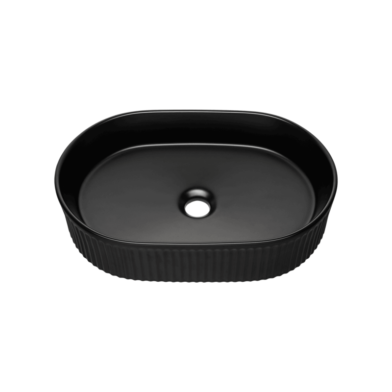 Pastatomas praustuvas BEY 5, juodas, 48x33x11 cm