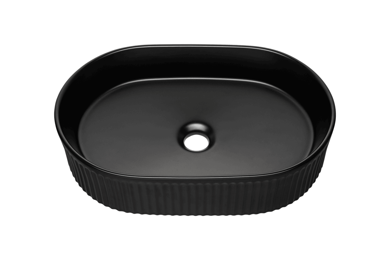 Pastatomas praustuvas BEY 5, juodas, 48x33x11 cm