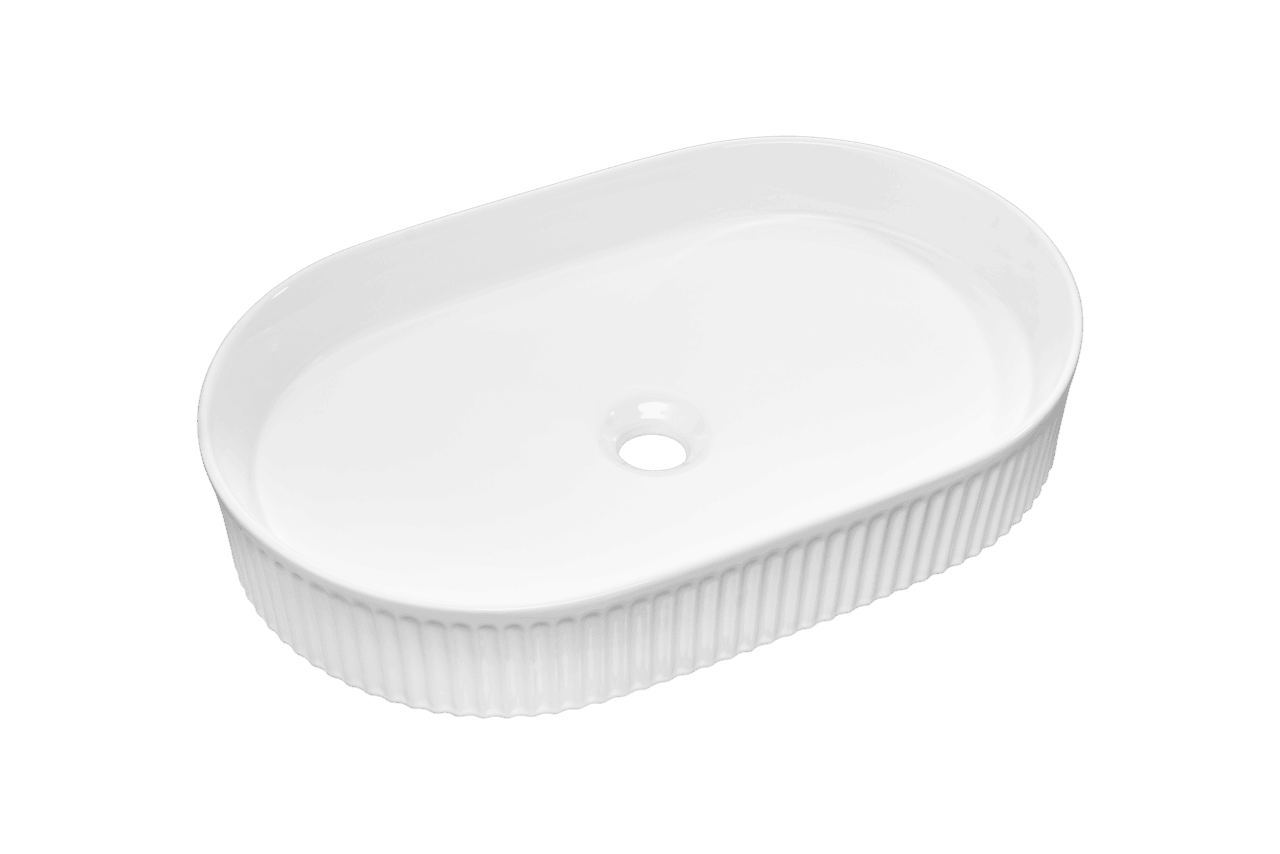 Pastatomas praustuvas BEY 5, baltas, 48x33x11 cm