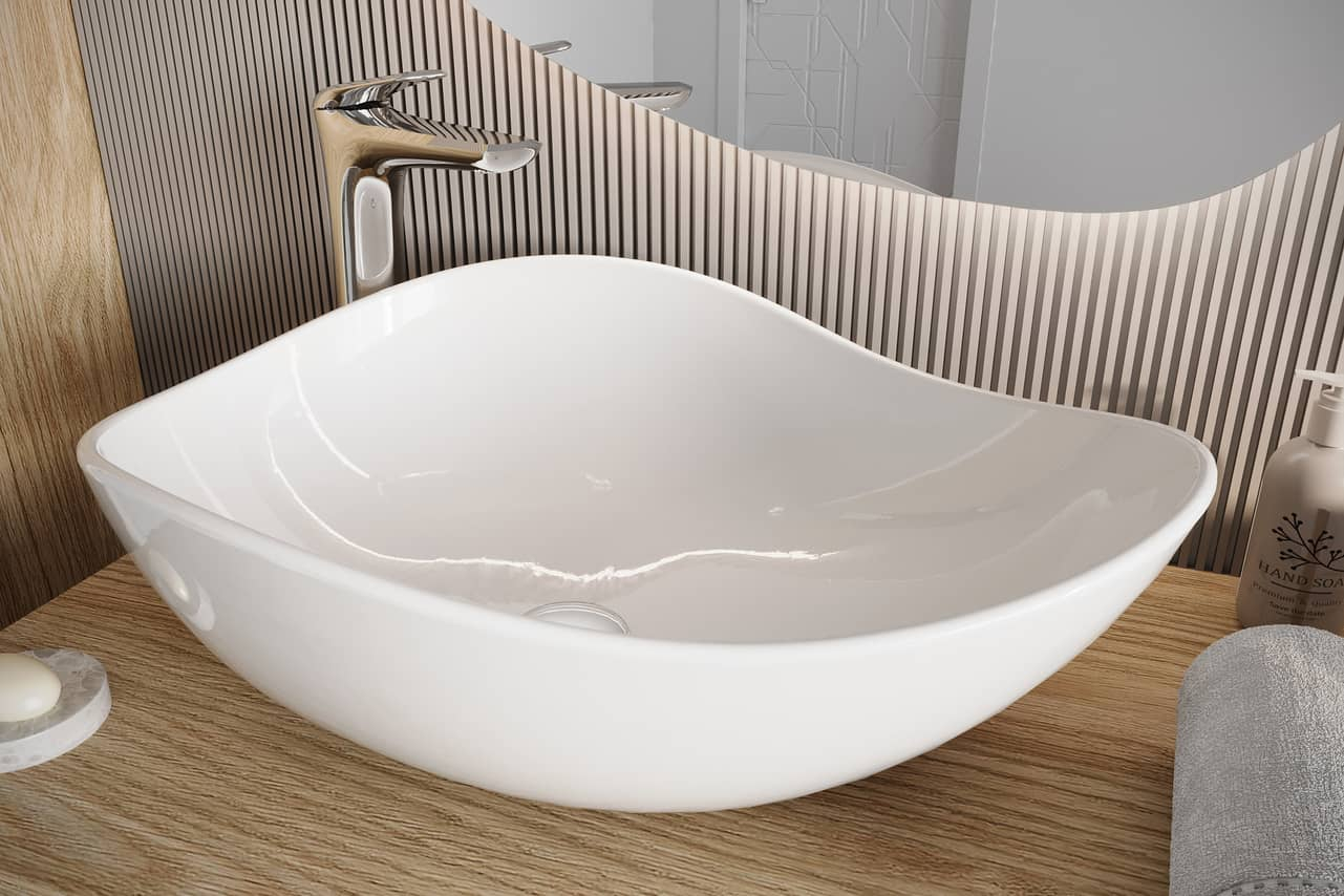 Pastatomas praustuvas CLOUD, 51x39x19 cm