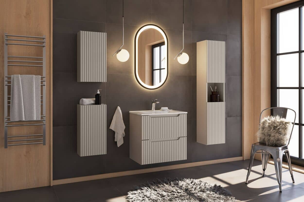 Vonios komplektas NOVA CASHMERE 60