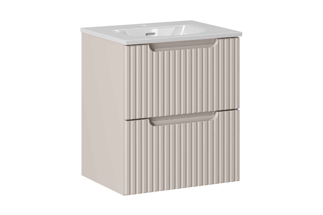 Pakabinama vonios spintelė su praustuvu 825 NOVA CASHMERE