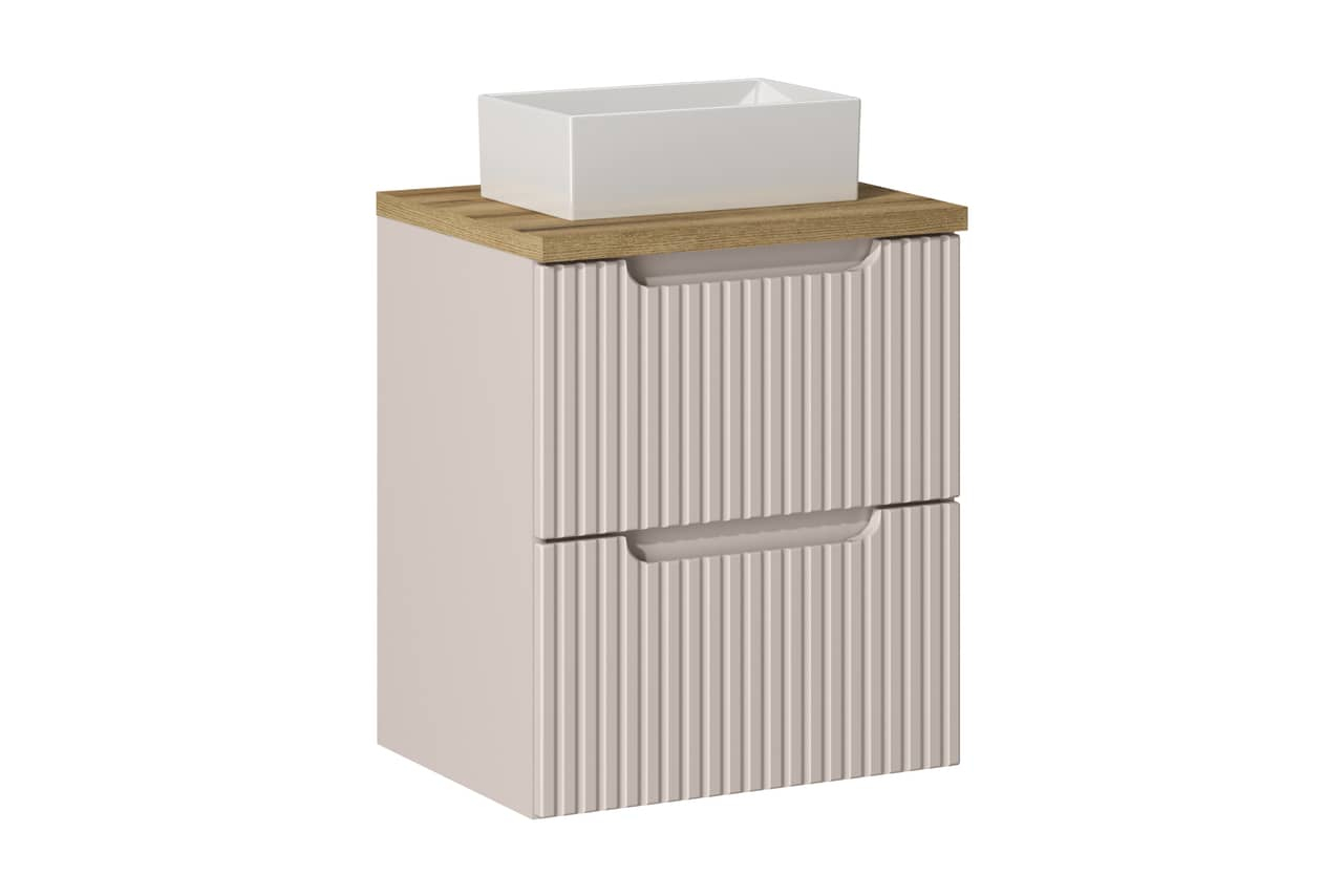 Pakabinama vonios spintelė su praustuvu 825B NOVA CASHMERE