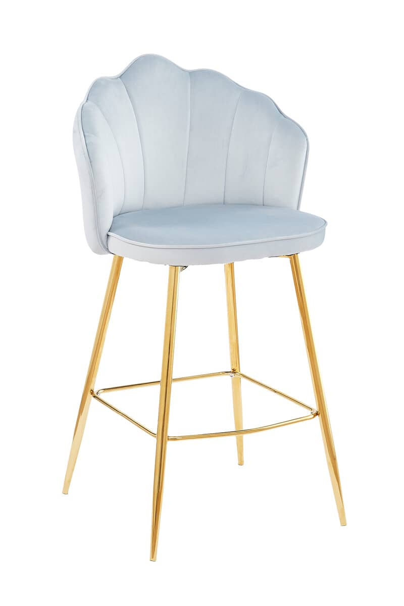 Baro kėdė SF396, pilka, 52x54x100 cm