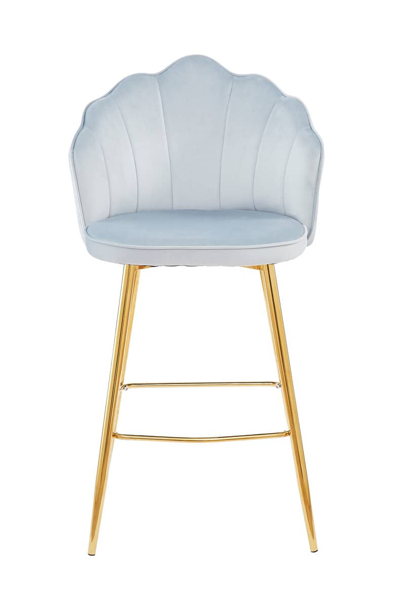 Baro kėdė SF396, pilka, 52x54x100 cm