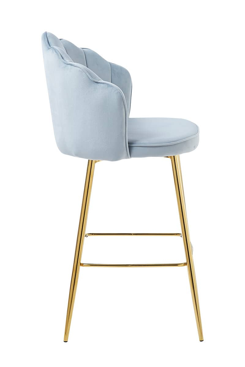 Baro kėdė SF396, pilka, 52x54x100 cm