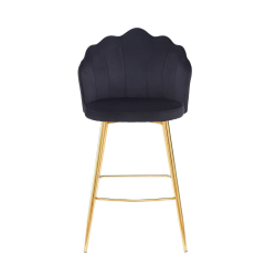 Baro kėdė SF396, juoda, 52x54x100 cm