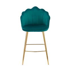 Baro kėdė SF396, žalia, 52x54x100 cm